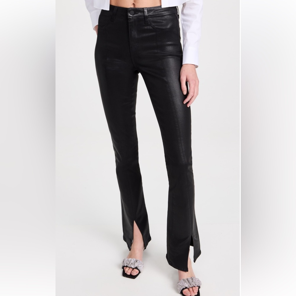 L’Agence Beatrix Coated Jeans Sz28